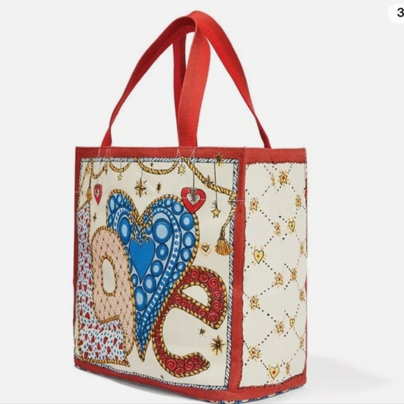 NWT Brighton Holiday Tom Clancy Tote - Picture 4 of 5